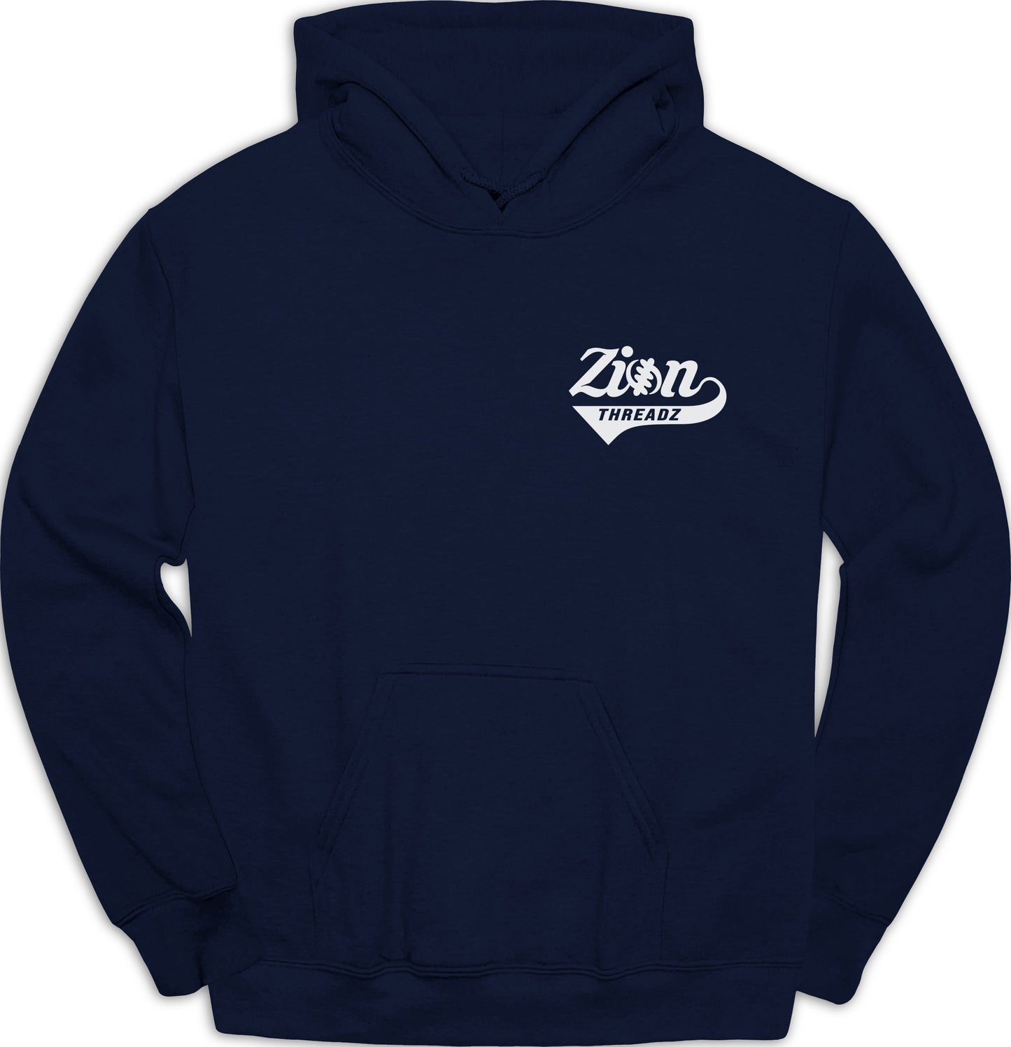 Zion Threadz Navy Blue Casual Hoodie Product