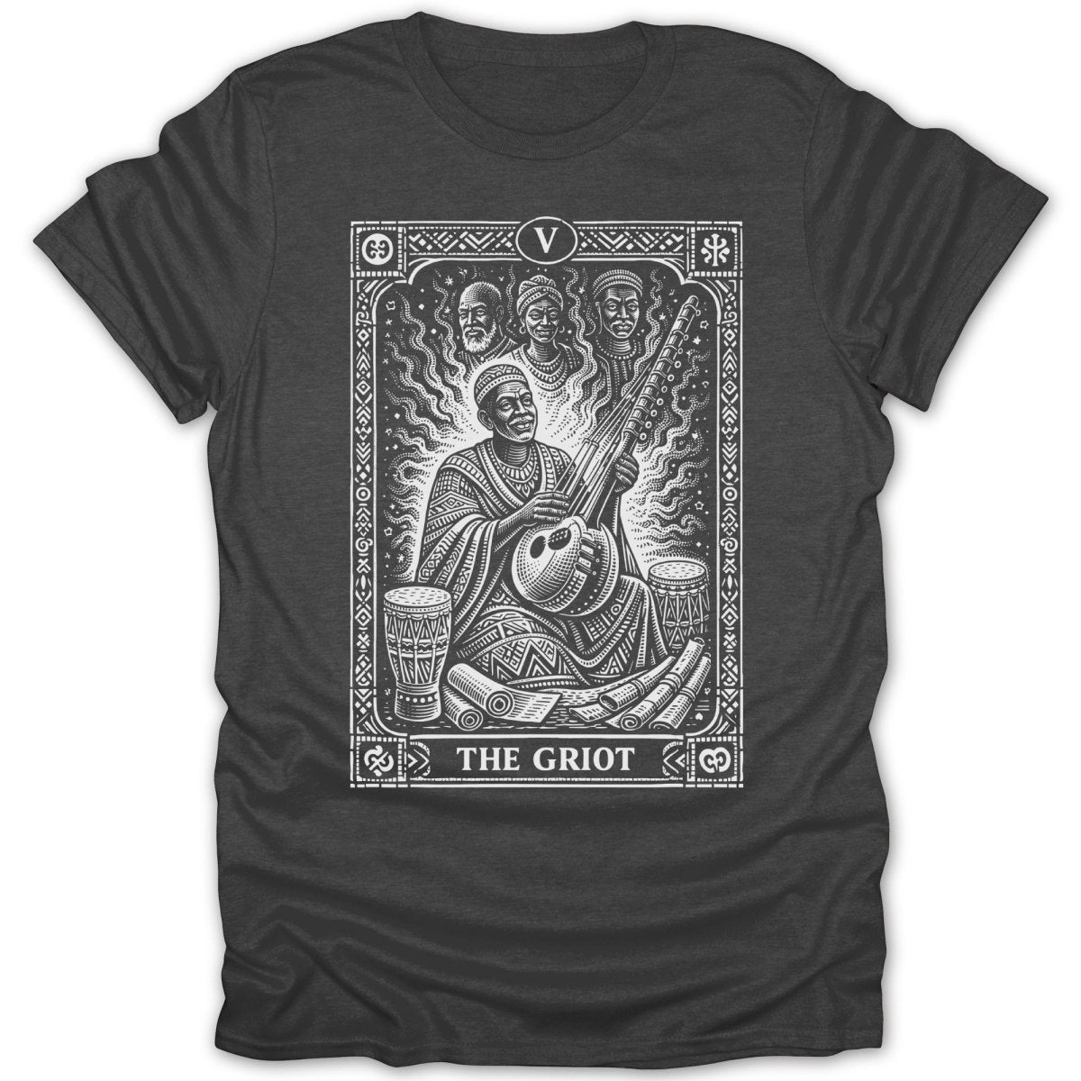 The Griot Tarot Card Tee - Zion Threadz