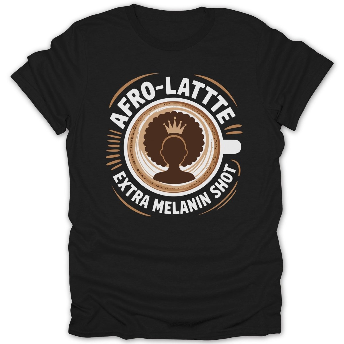 Afro Latte Tee - Zion Threadz