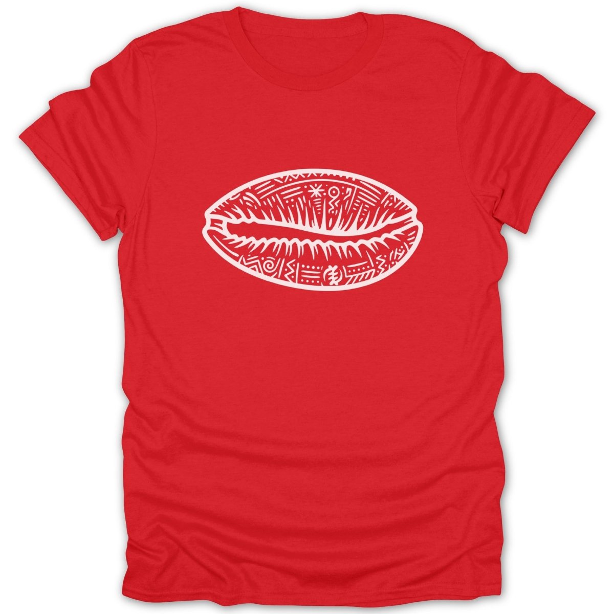 Cowrie Shell Adinkra Tee - Zion Threadz