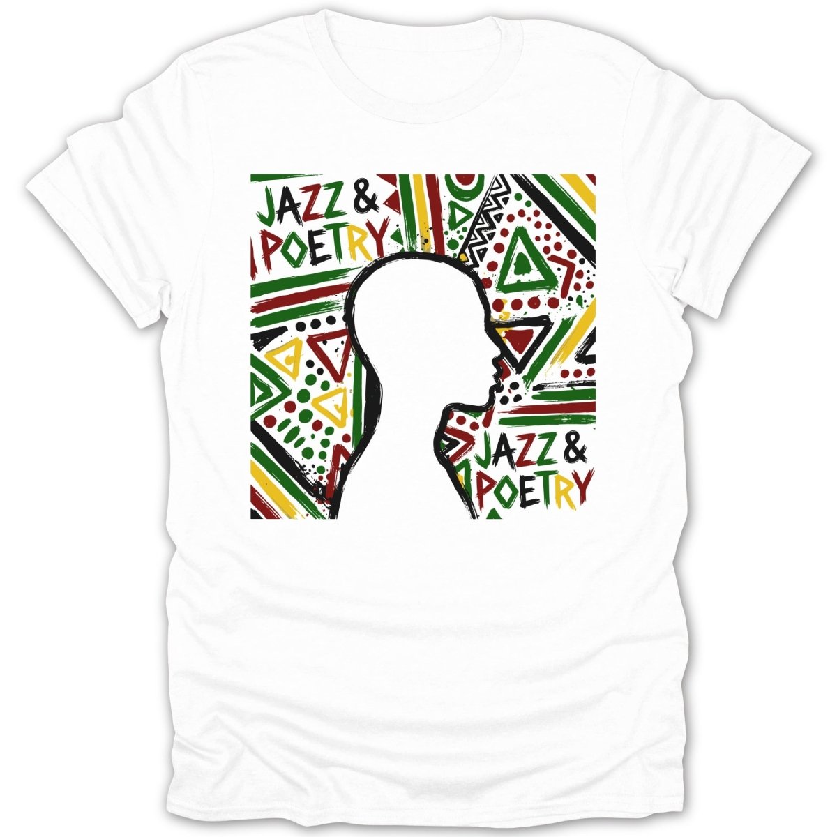 Jazz Poetry Artistic Tee - Zion Threadz
