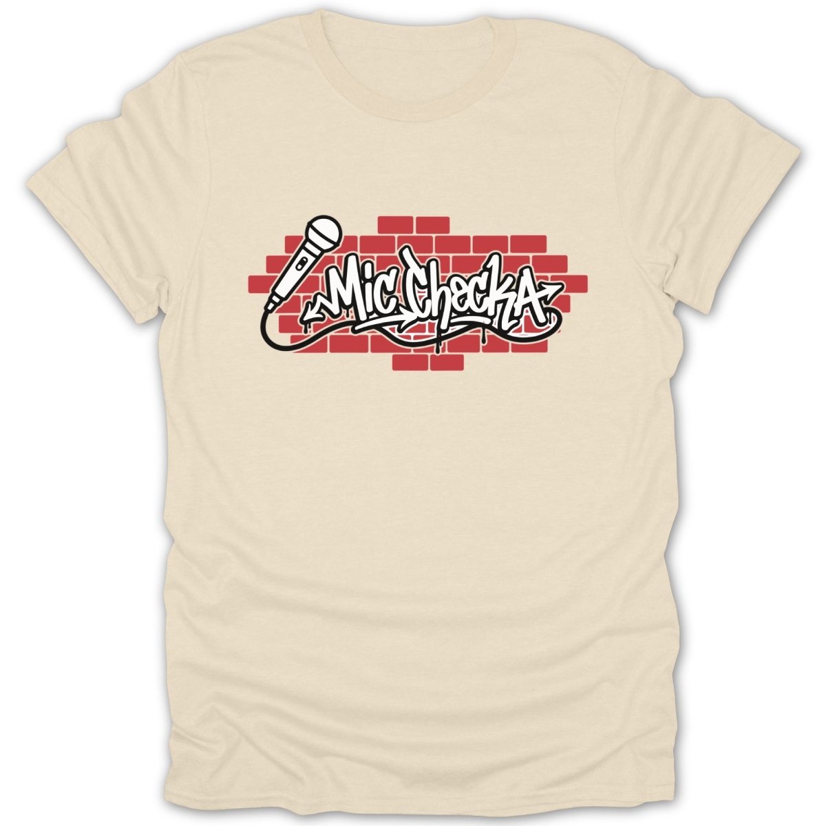 Mic Checka Graffiti Tee - Zion Threadz