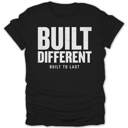 Built Different BW Tee - Zion Threadz