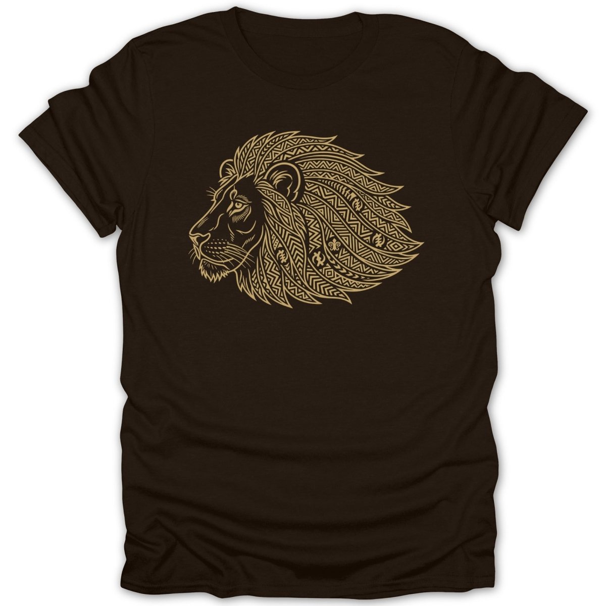 African Lion Golden Tee - Zion Threadz