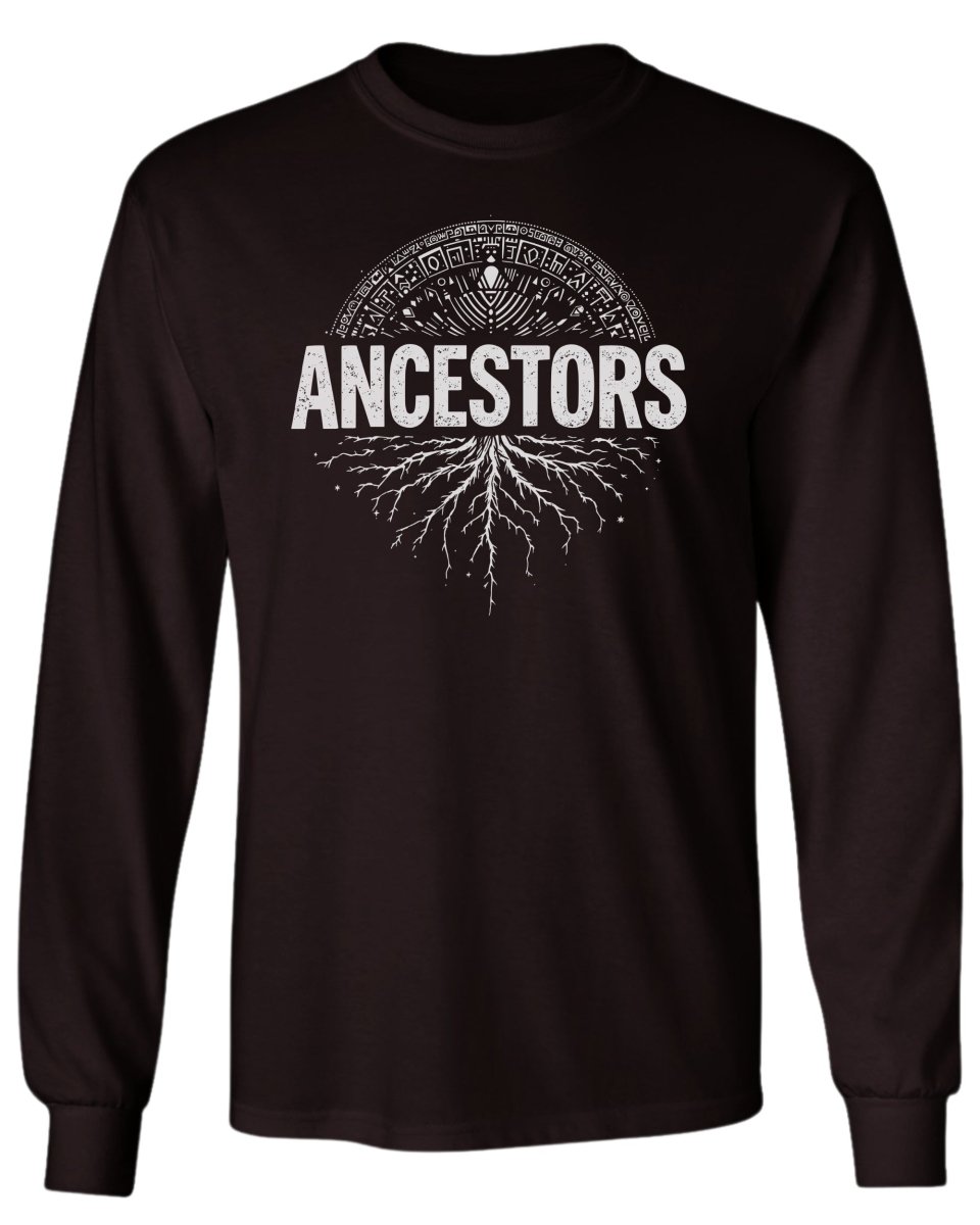 Ancestors Roots Long Sleeve Tee - Zion Threadz