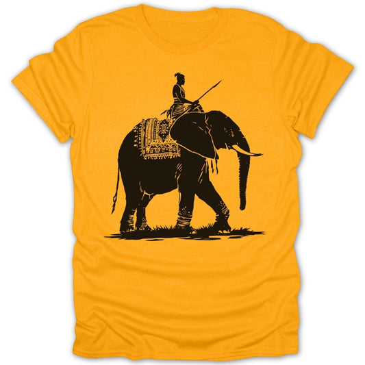 Tribal Leader Elephant Ride Tee - Zion Threadz