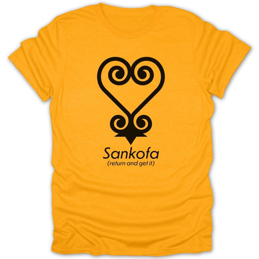 Adinkra Sankofa Symbol Tee - Zion Threadz