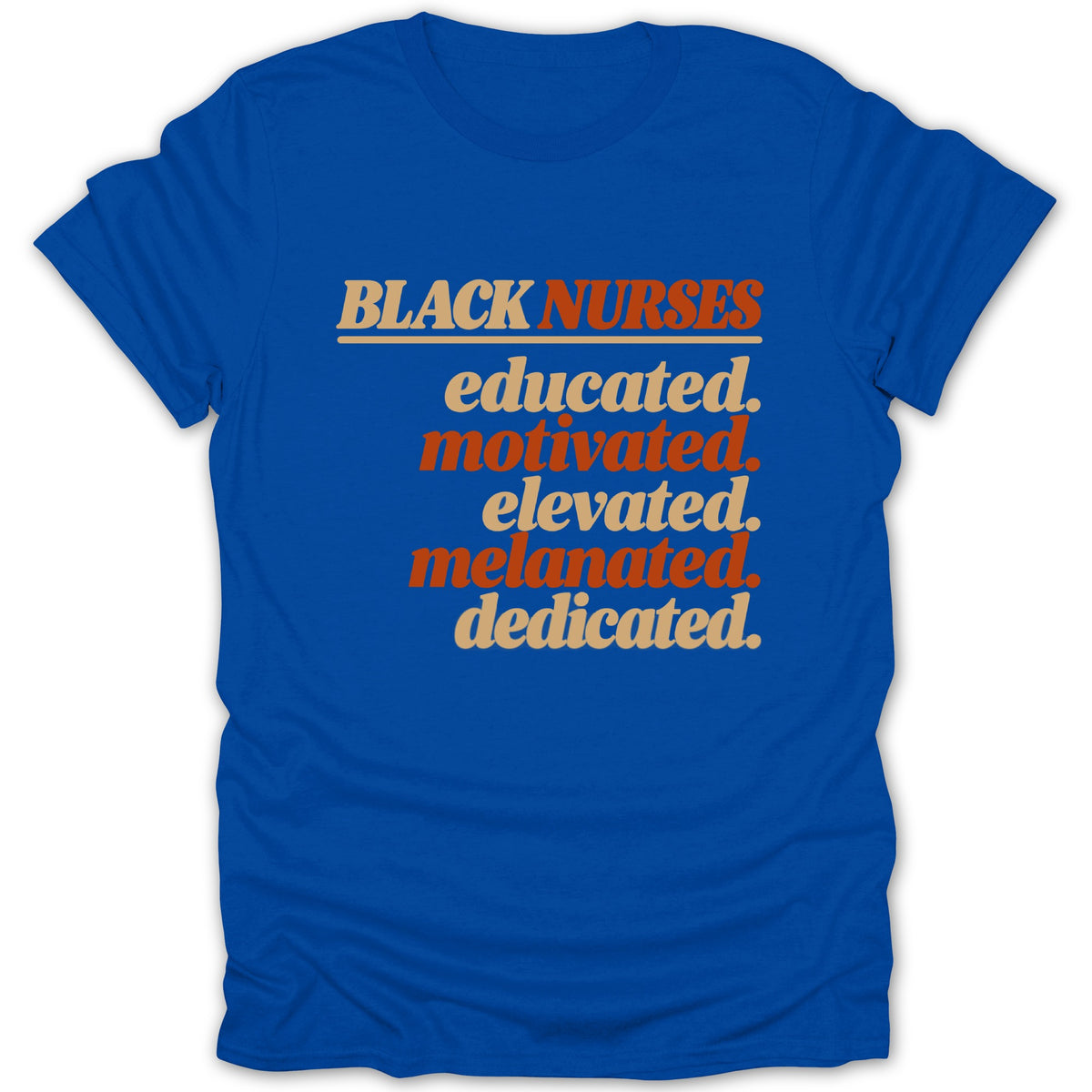 Black Nurses Educated Tee