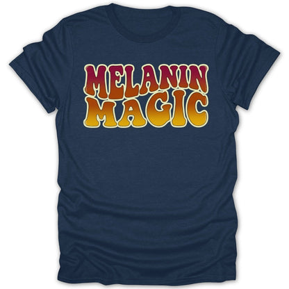 Melanin Magic Retro Tee - Zion Threadz