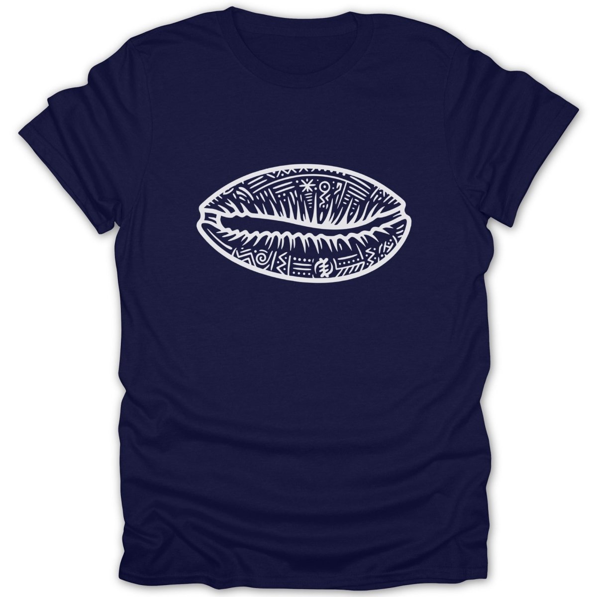 Cowrie Shell Adinkra Tee - Zion Threadz
