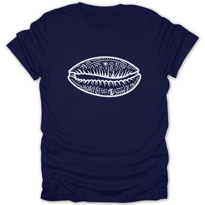 Cowrie Shell Adinkra Tee - Zion Threadz
