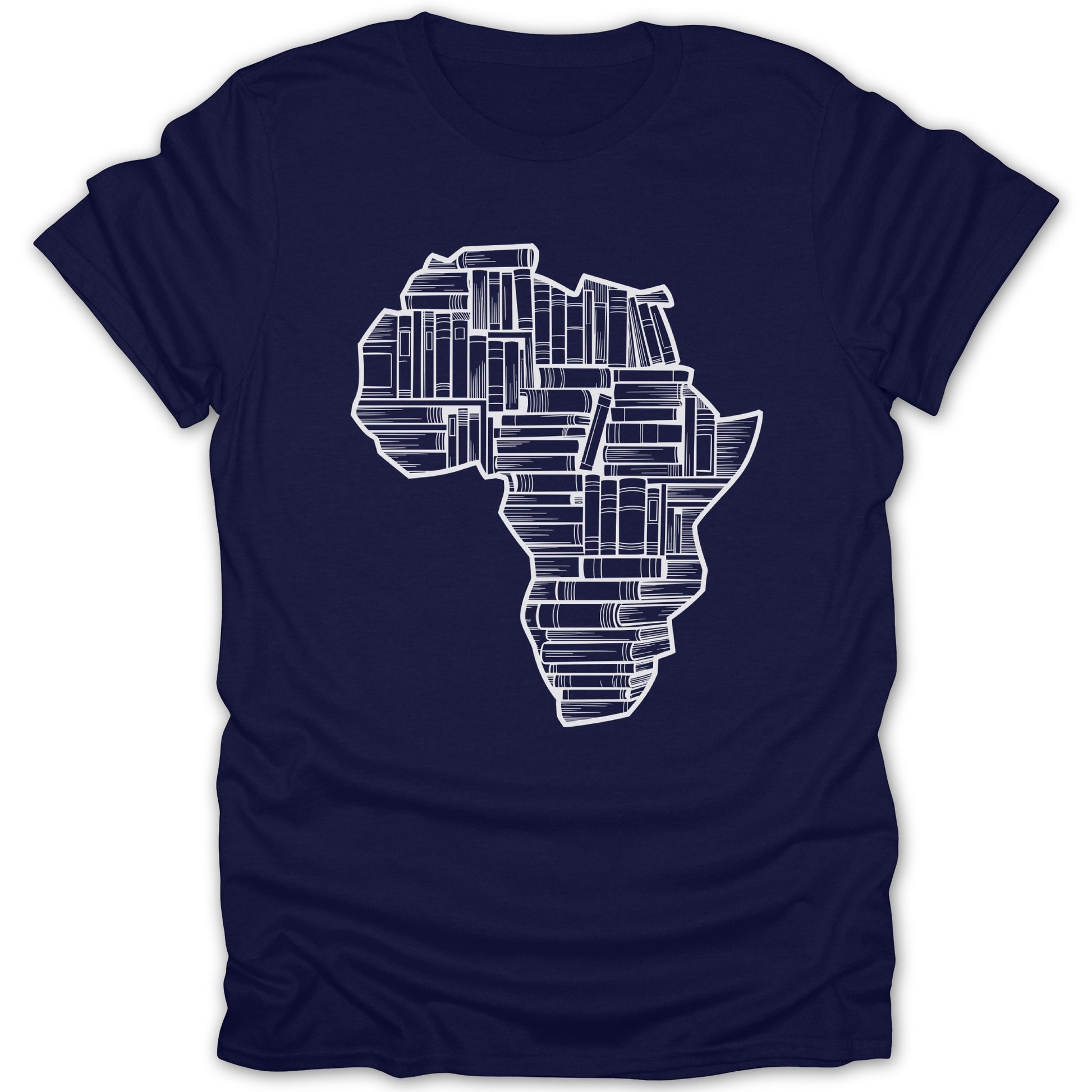 Africa Continent Bookshelf Design T-Shirt product type