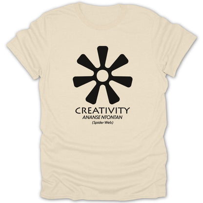 Adinkra Ananse Ntontan Creativity Tee - Zion Threadz