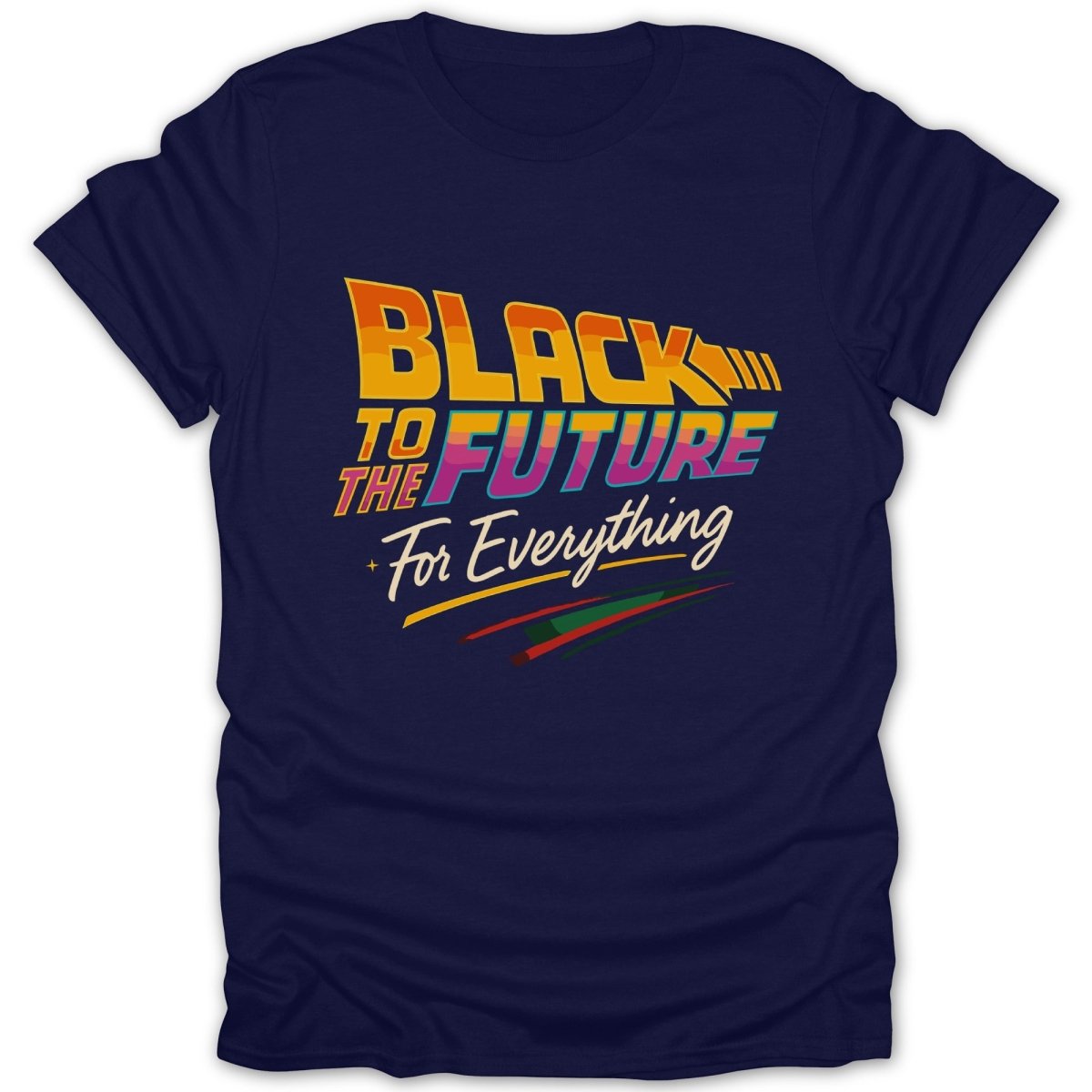 Black To The Future Tee - Zion Threadz