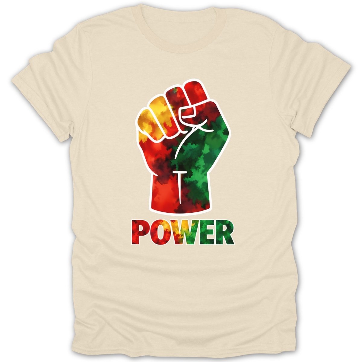 Rasta Power Fist Tee - Zion Threadz
