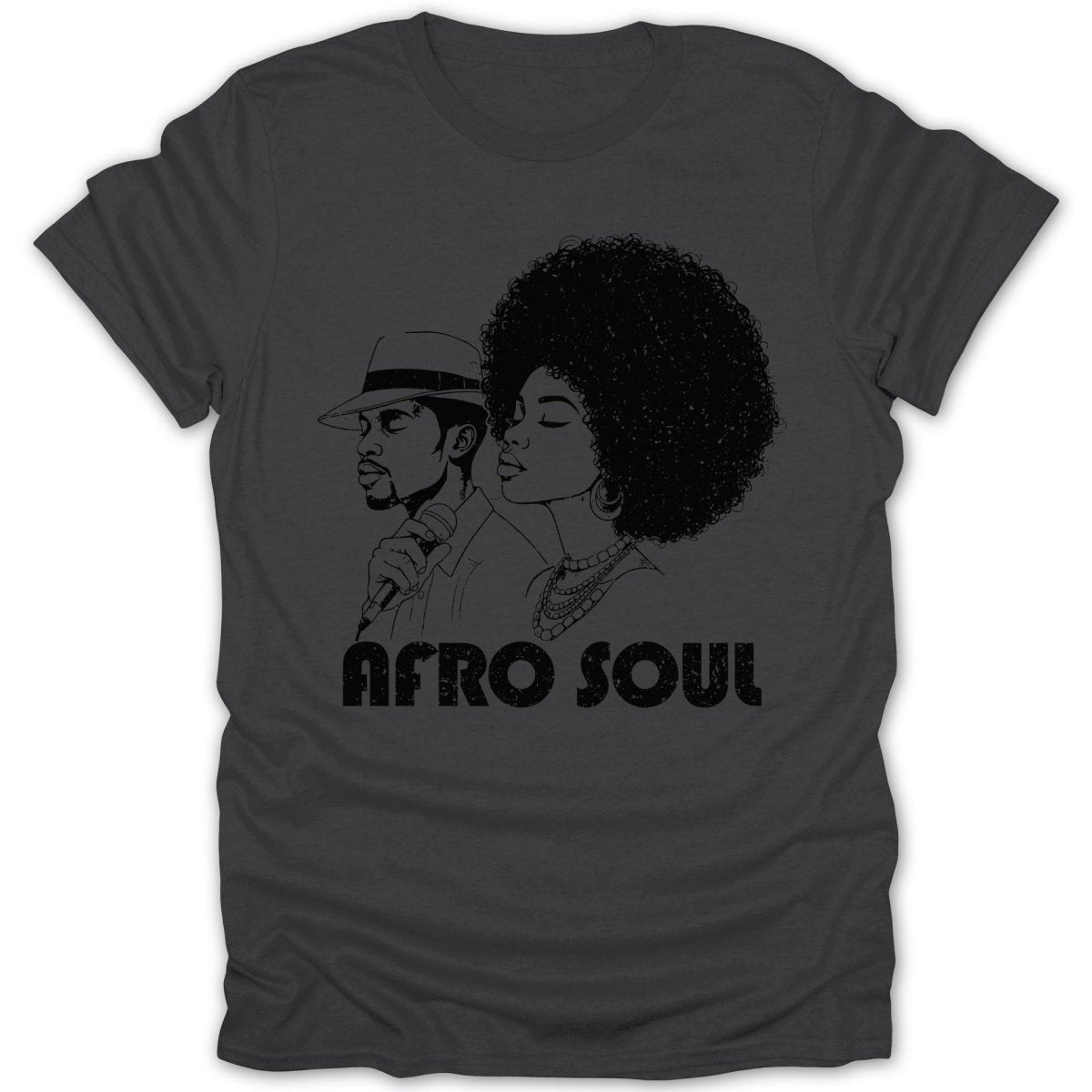Afro Soul Music Duo Tee - Zion Threadz