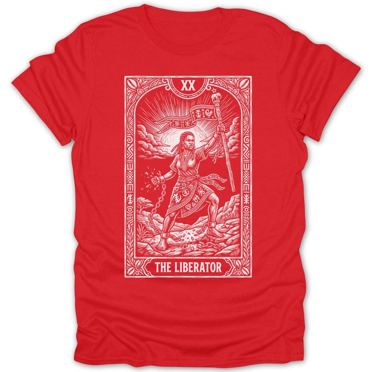 The Liberator Tarot Card Tee - Zion Threadz