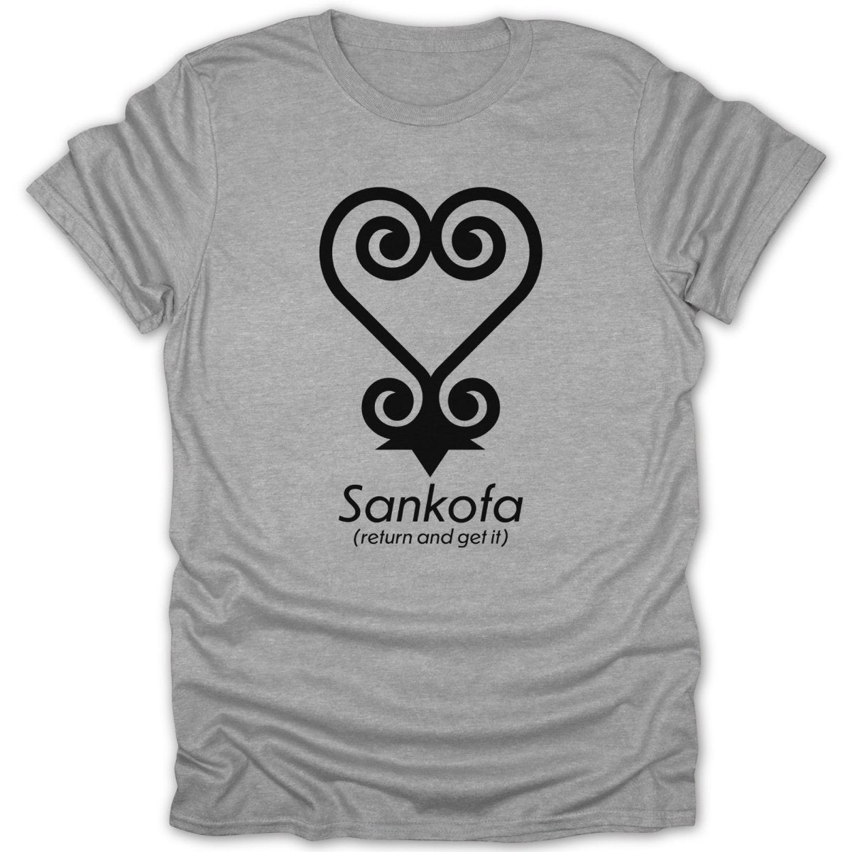 Adinkra Sankofa Symbol Tee - Zion Threadz