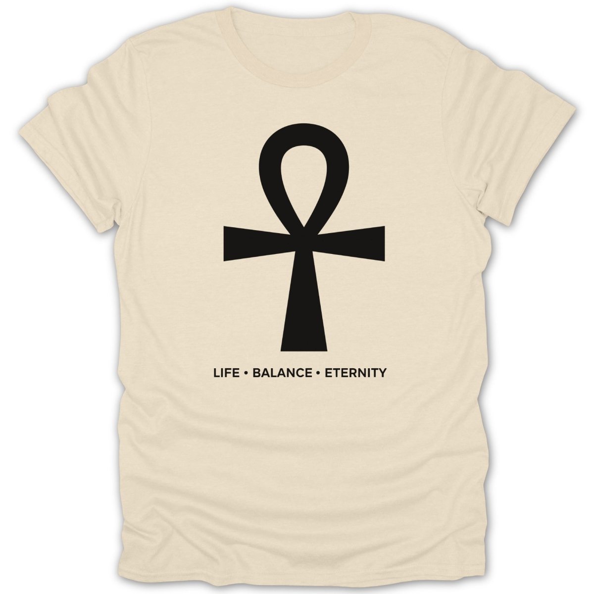 Ankh Life Balance Eternity Tee - Zion Threadz