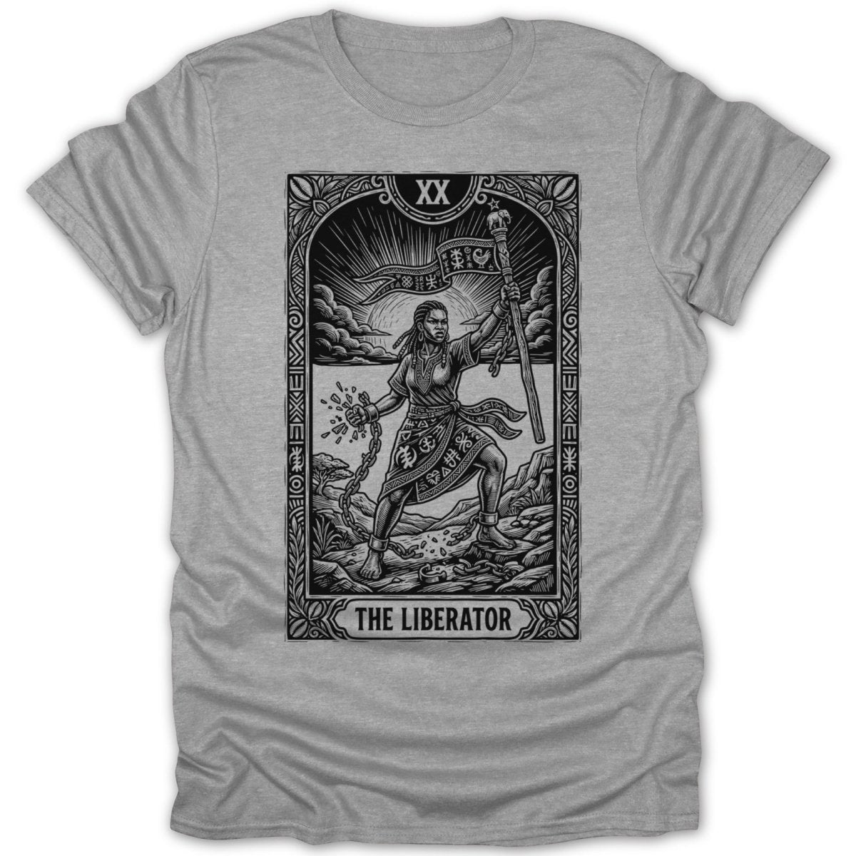 The Liberator Tarot Card Tee - Zion Threadz