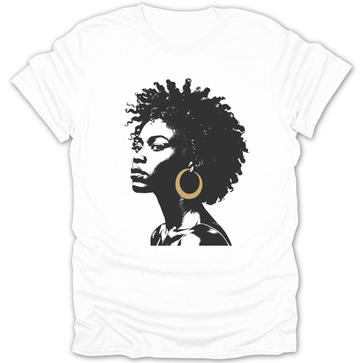 Bold Woman Portrait Tee - Zion Threadz