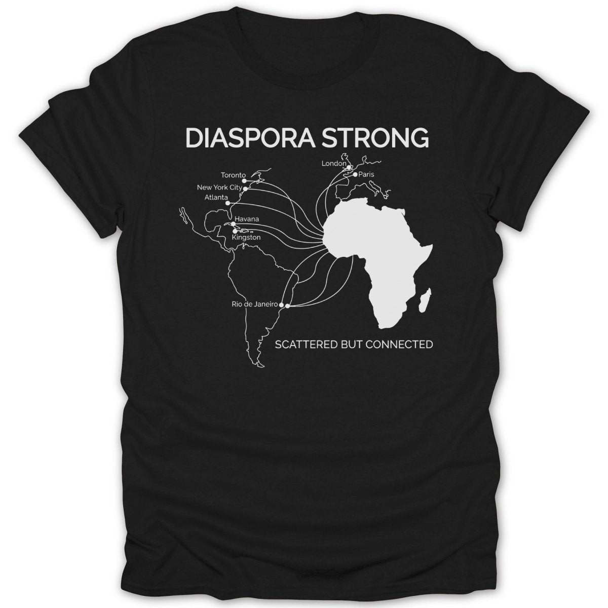 Diaspora Strong Connected Tee - Zion Threadz