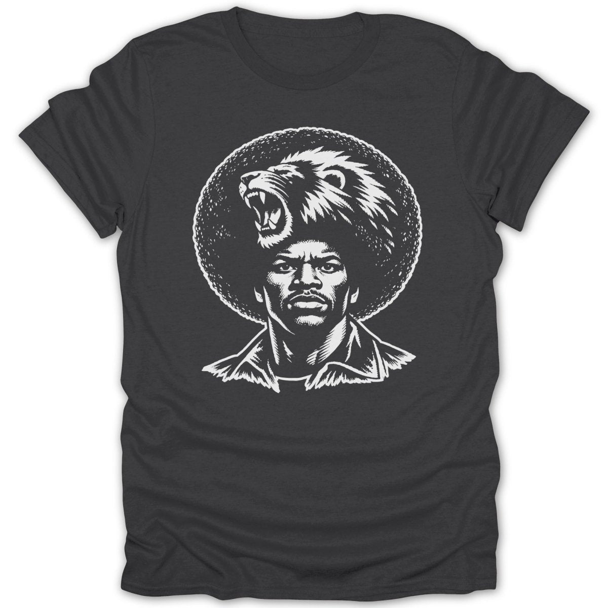 Majestic Roar Afro Tee - Zion Threadz