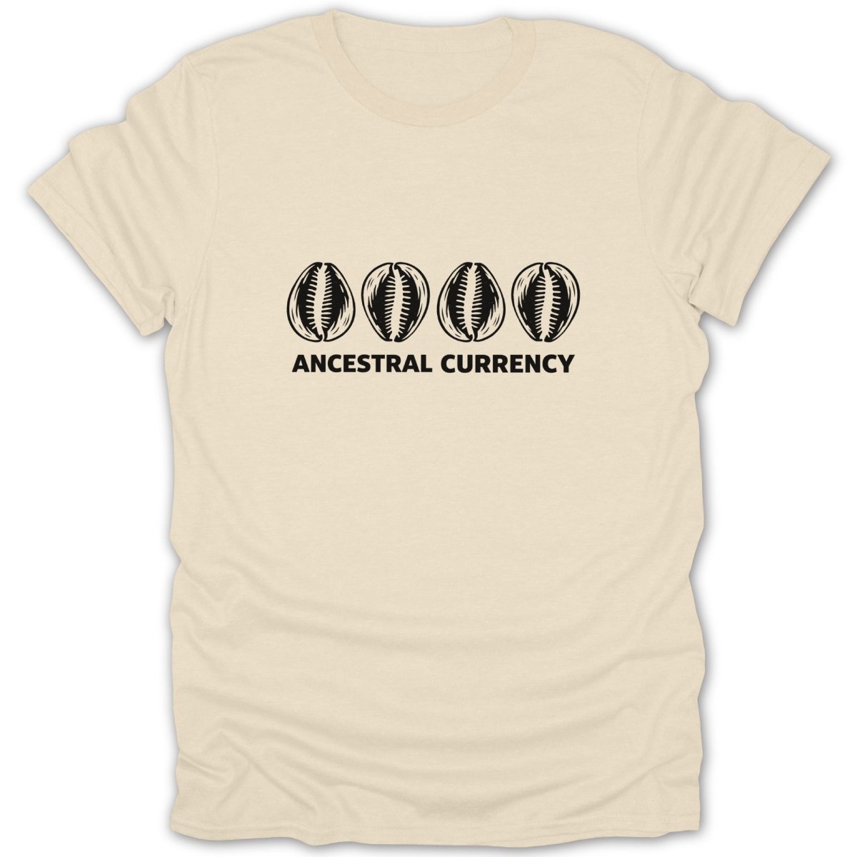 Ancestral Currency Cowrie Shell Tee - Zion Threadz