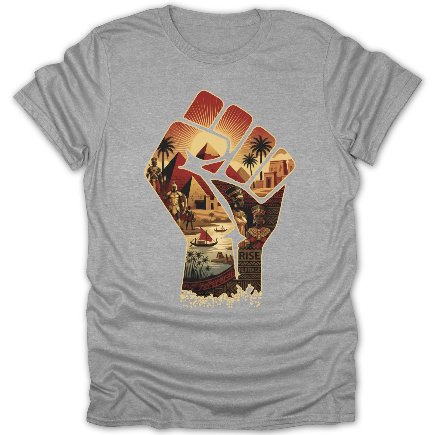 Empowering Heritage Graphic Design T-Shirt Product