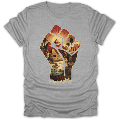 Empowering Heritage Graphic Design T-Shirt Product