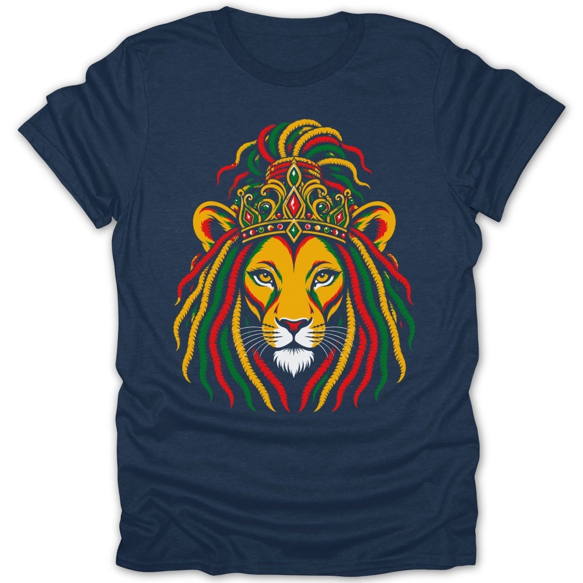 Reggae Lioness With Dreads Tee - Zion Threadz