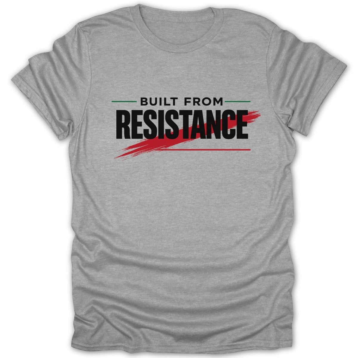 Built From Resistance Tee - Zion Threadz