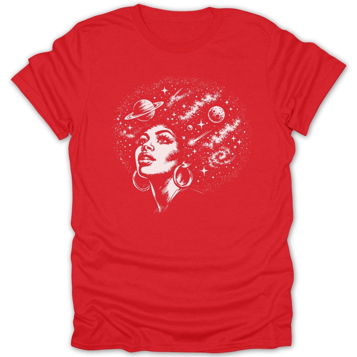 Afro Girl Celestial Dreamer Tee - Zion Threadz
