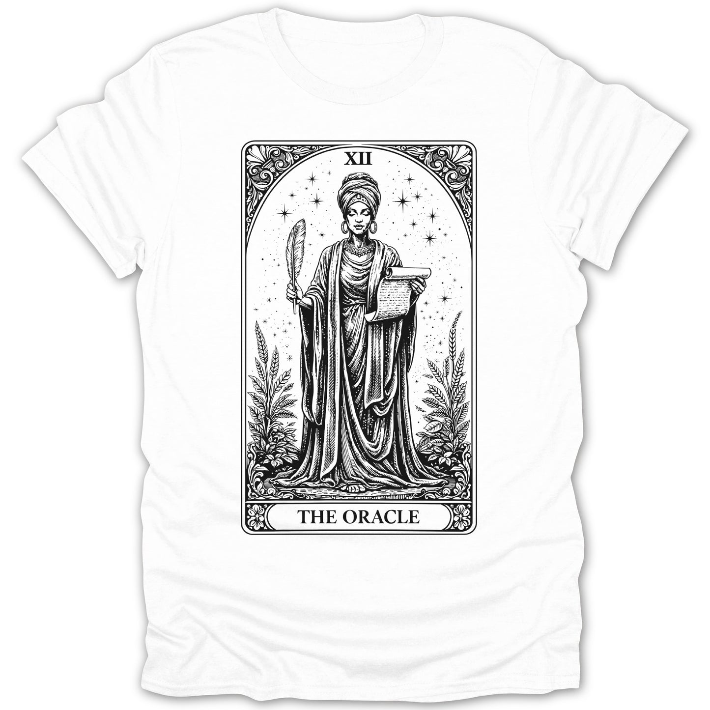 The Oracle Tarot Card Illustration Tee