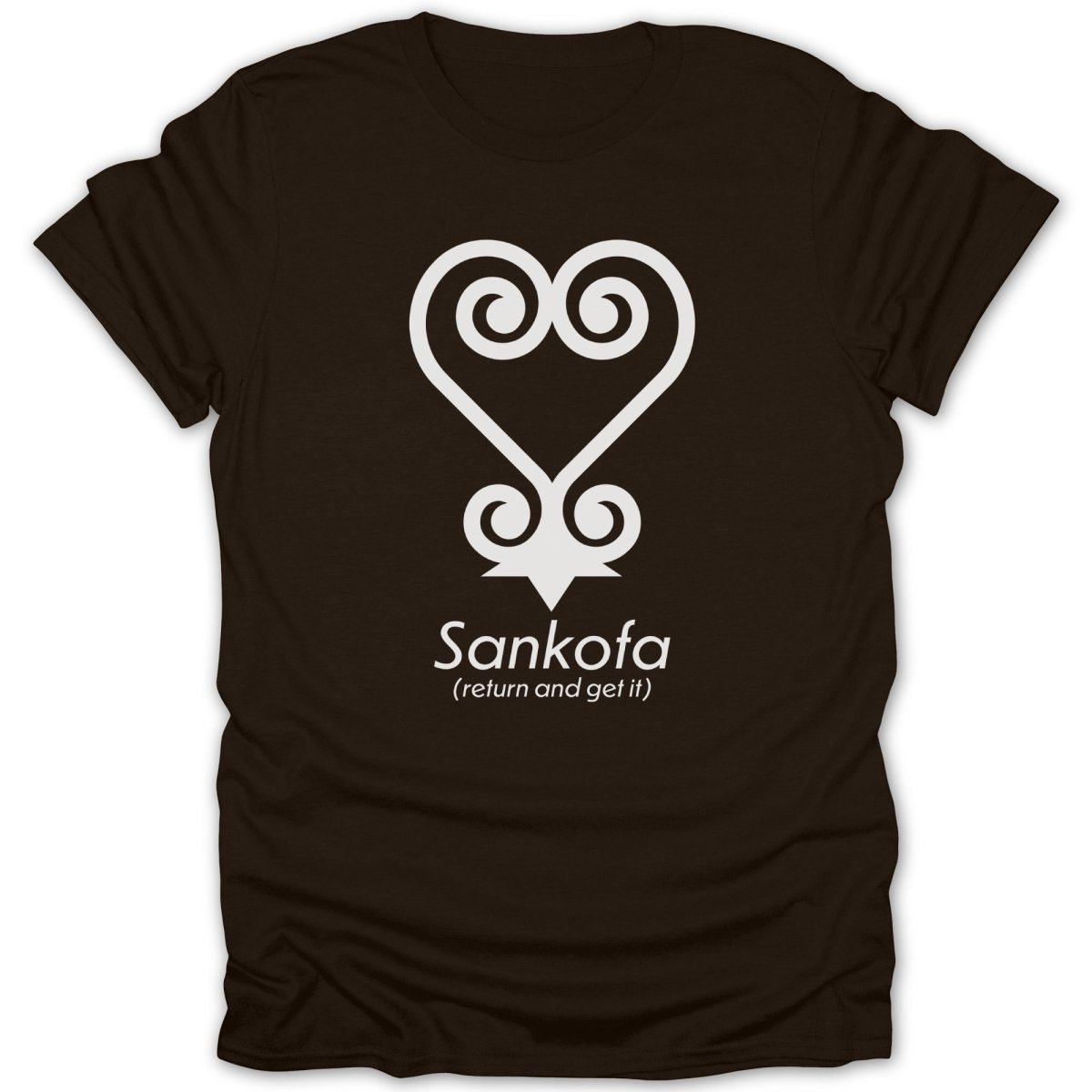 Adinkra Sankofa Symbol Tee - Zion Threadz