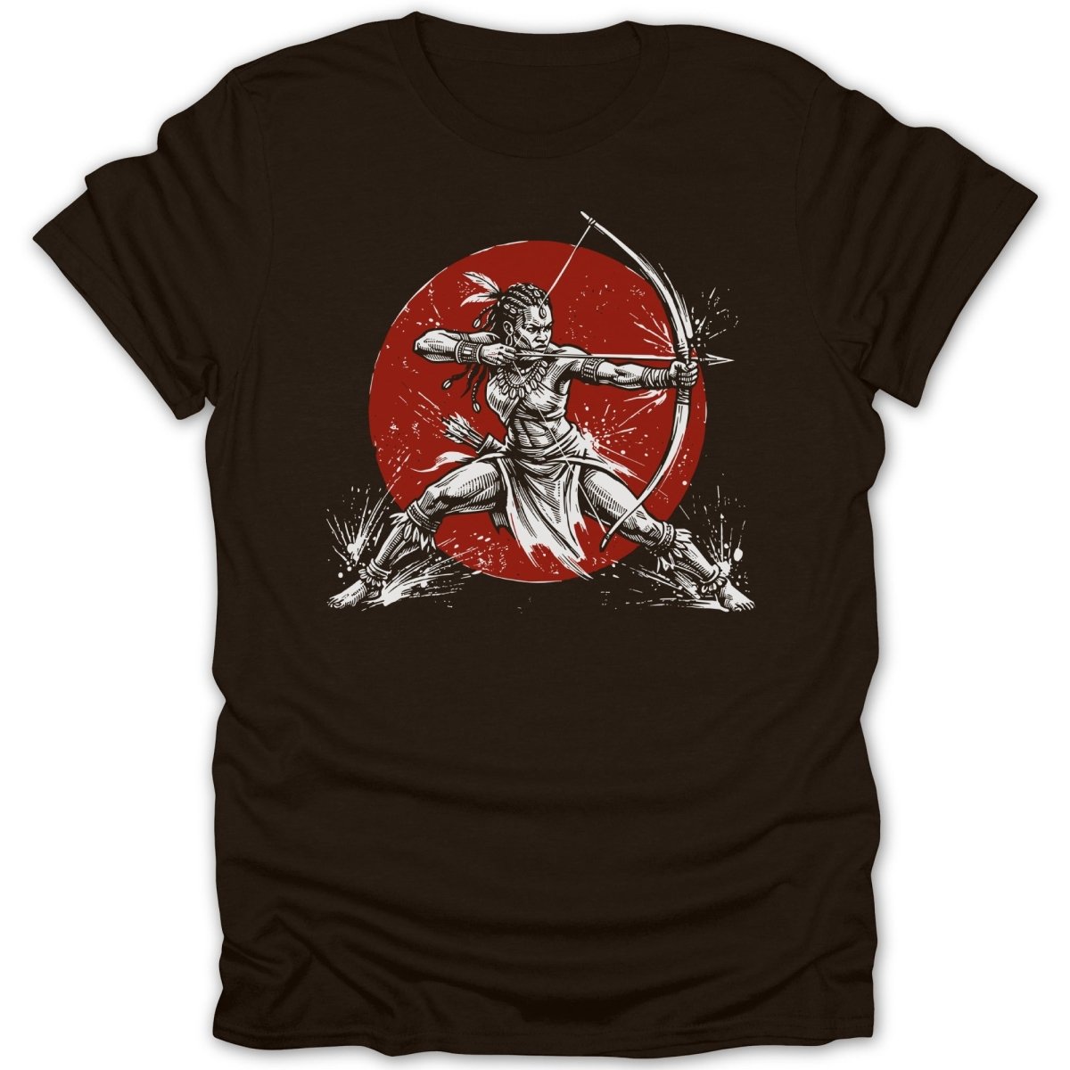 Female Archer Warrior Tee - Zion Threadz