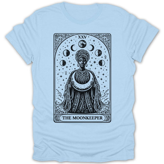 The Moonkeeper Tarot Card Tee - Zion Threadz