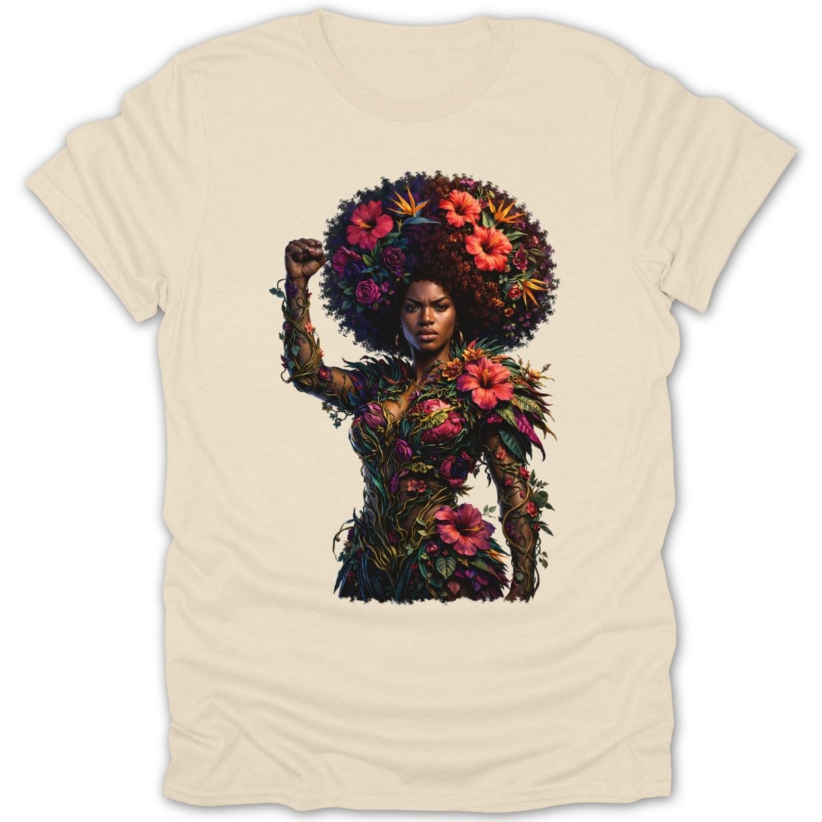 Divine Bloom Power Tee - Zion Threadz