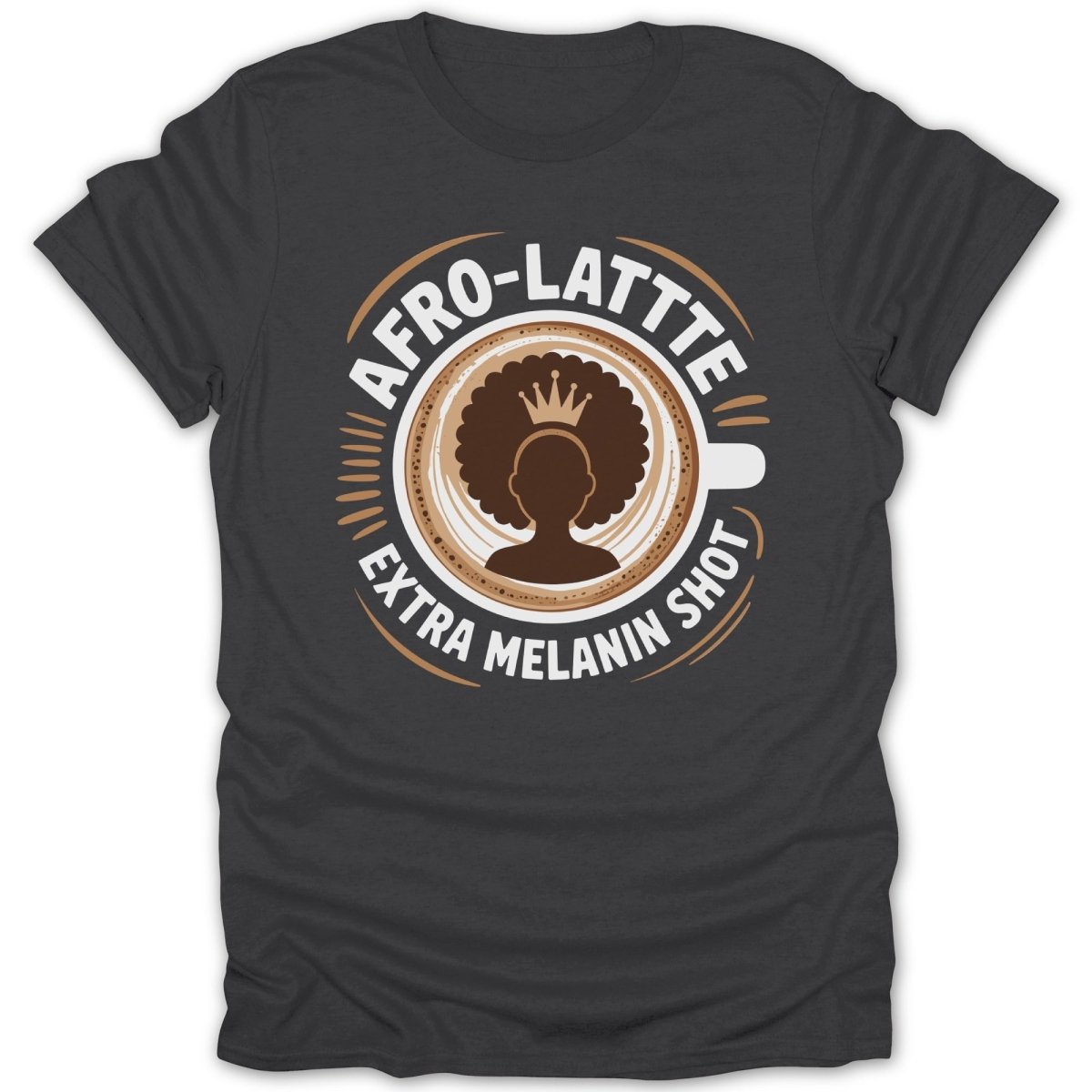 Afro Latte Tee - Zion Threadz