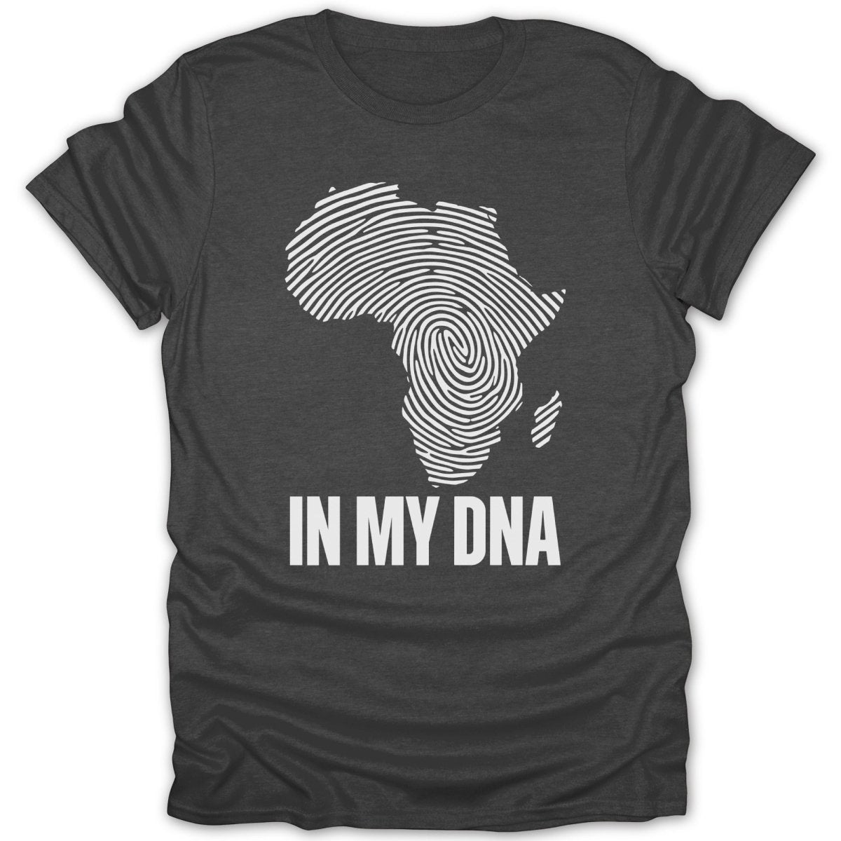 In My DNA Africa Map Tee - Zion Threadz