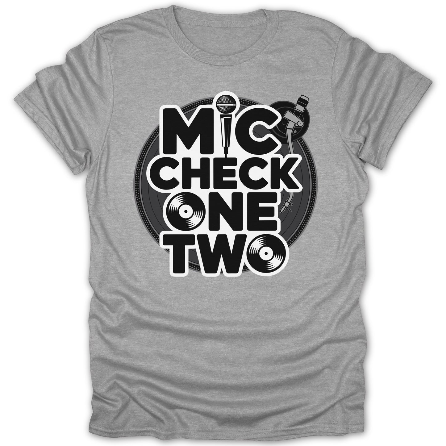 Mic Check One Two Graphic Print T-Shirt product type
