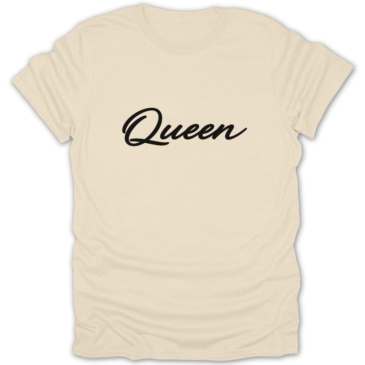 Regal Script Queen Tee - Zion Threadz