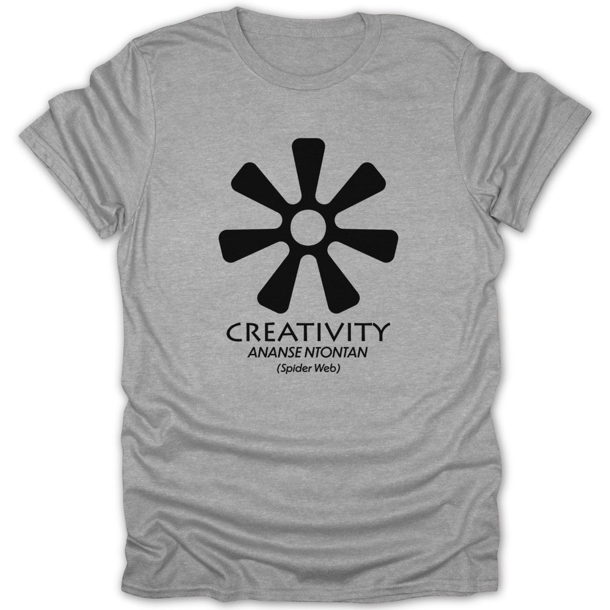Adinkra Ananse Ntontan Creativity Tee - Zion Threadz
