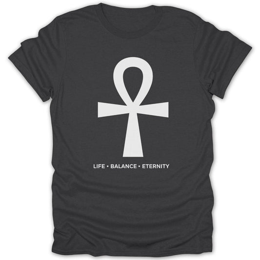 Ankh Life Balance Eternity Tee - Zion Threadz