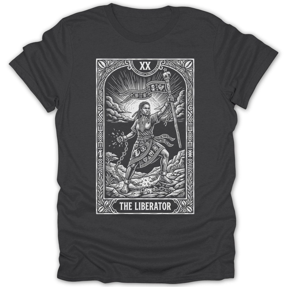 The Liberator Tarot Card Tee - Zion Threadz