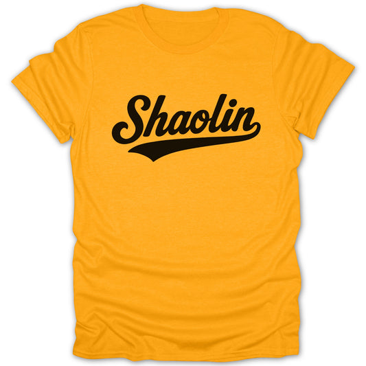 Shaolin Script Logo T-shirt for Stylish Casual Wear Product
