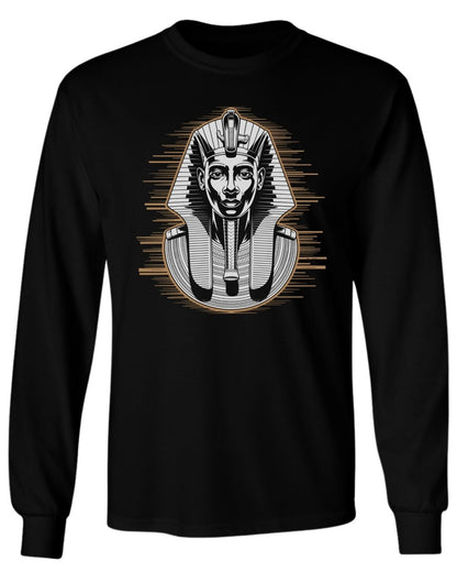 Egyptian Pharaoh Long Sleeve Tee - Zion Threadz