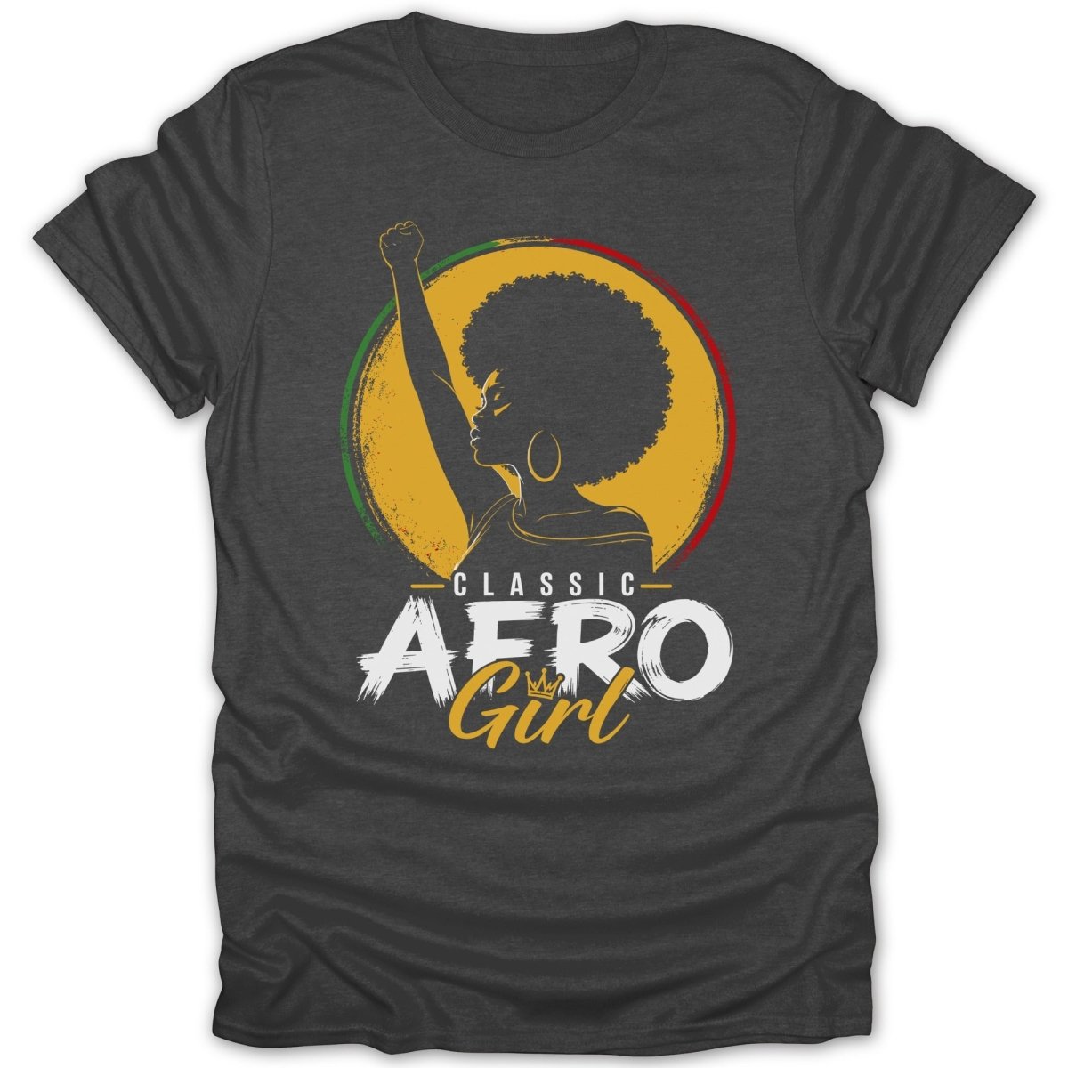 Classic Afro GIrl Empowerment Tee - Zion Threadz