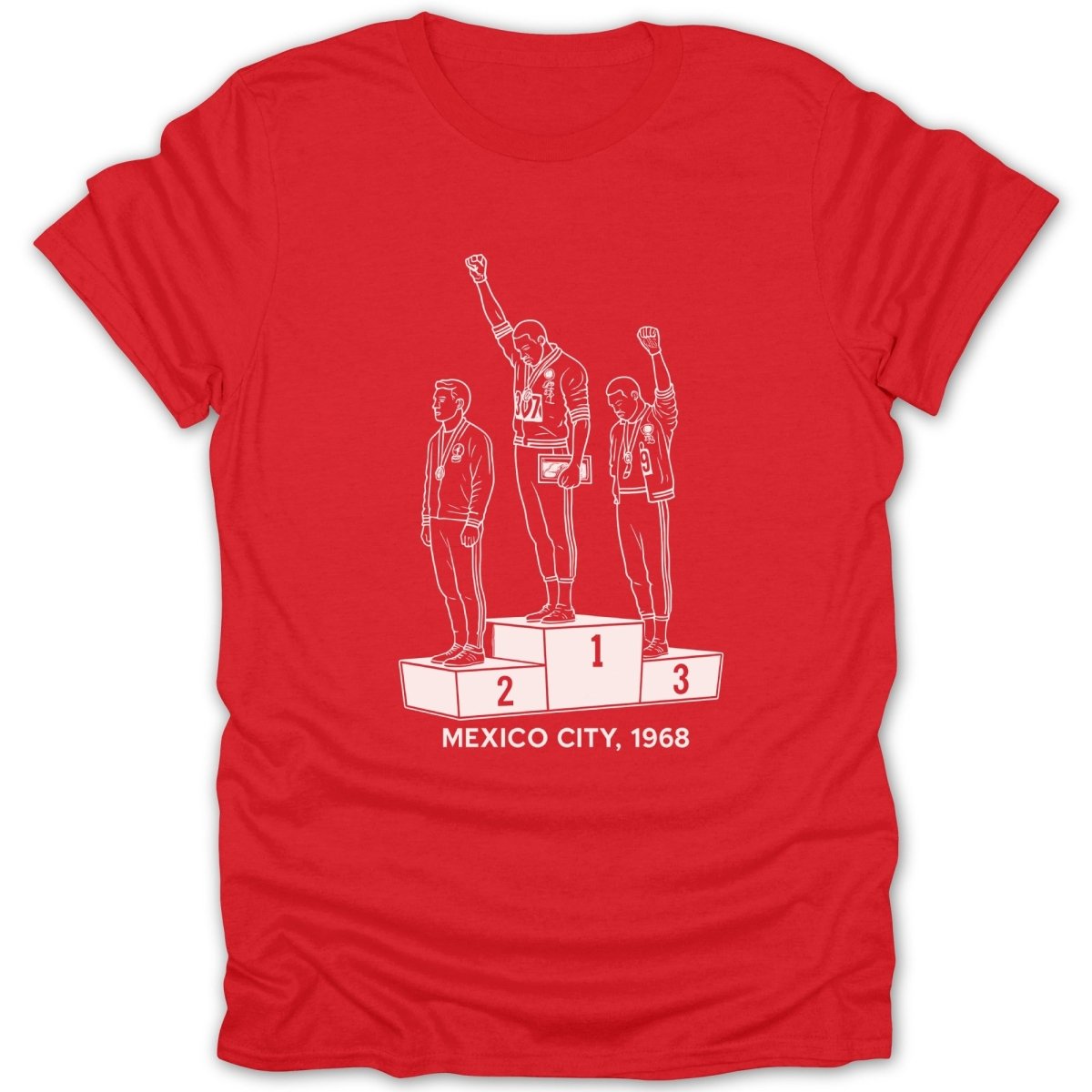 The Olympic Black Power Salute Iconic Moment Art Tee - Zion Threadz