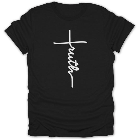 Truth Cross Christian Tee - Zion Threadz